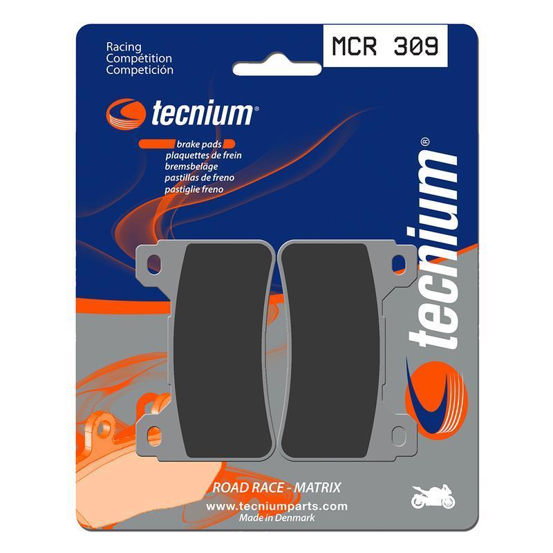 TECNIUM MCR309 : Pastillas de freno Tecnium MCR309 Sinterizadas Carbono