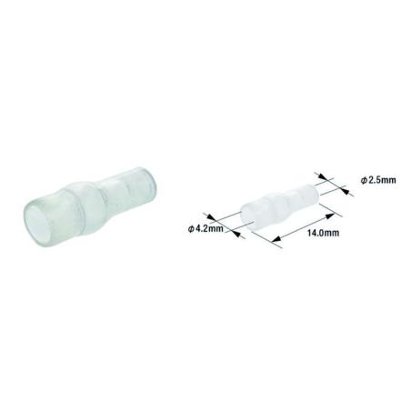 TOURMAX ETP-03 : Bolsa de 100 Manguitos aislante para terminales de cable macho ETP-01 TOURMAX