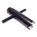 JMP 7224510 : Vaso almenado cilíndrico para eje oscillante/chasis JMP Øint20mm /Øext27,4mm 4 muescas BMW