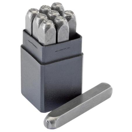 DRAPER 37337 : Juego de cifras 0-9 de golpe DRAPER 4,5mm 3/16''