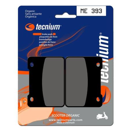 TECNIUM ME393 : Pastillas de freno Tecnium Scooter orgánicas ME393