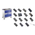 EXPERT E697624 : Carros de taller EXPERT XL equipado de 250 herramientas - 7 Cajones
