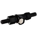 BIHR L35-319A : Conexión rápida bloqueo doble Negro BIHR Ø8mm