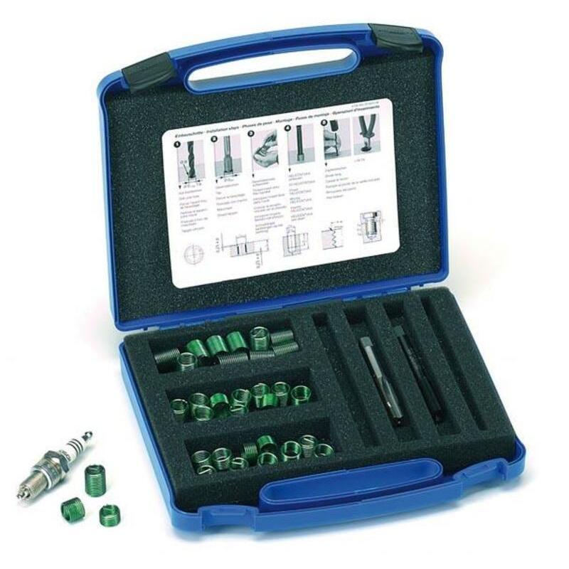 HELICOIL 41864000001 : Kit de reparación de roscas HELICOIL Helicoil Plus bujías