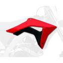 POLISPORT 8414800001 : Tapas de radiador POLISPORT rojo OEM Honda CRF450R / RX
