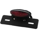 V PARTS 022-BRI : Piloto + soporte de matricula negro universal V PARTS