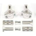 RACETECH R-KITMOUNT005 : Kit de montaje RACETECH Paramanos Vertigo Ø22 / 28,6mm fijo