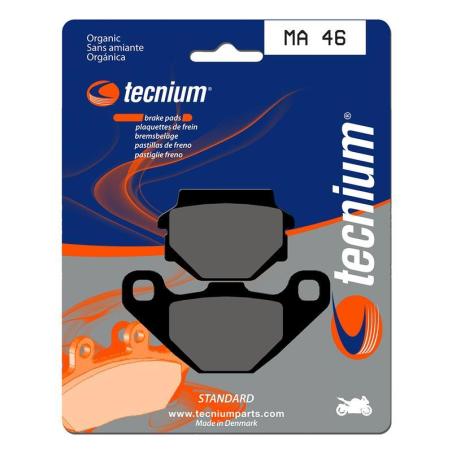 TECNIUM MA46 : Pastillas de freno Tecnium MA46 Orgánicas