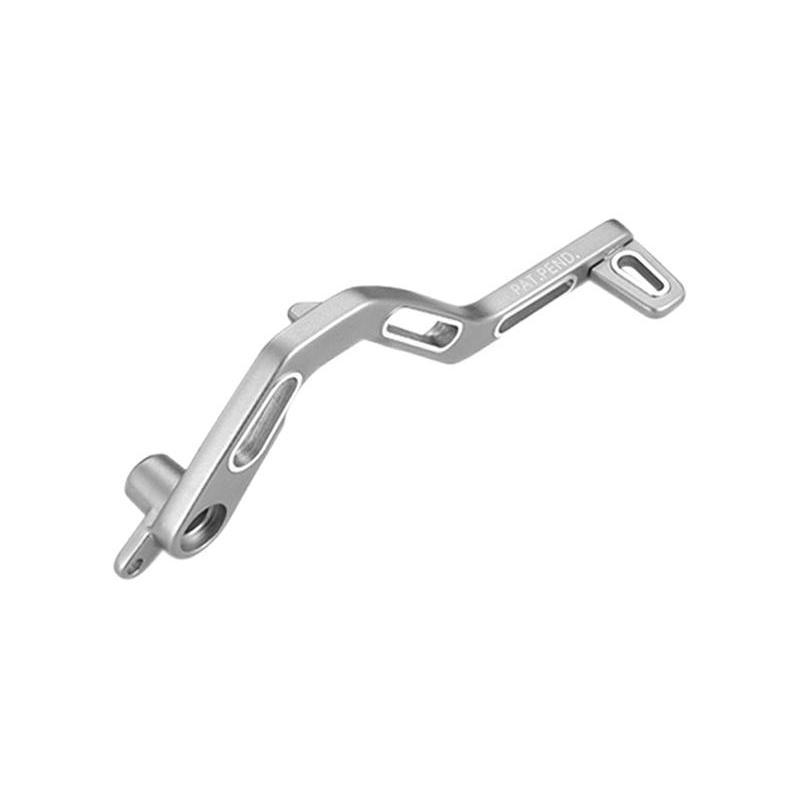 V PARTS ASH-12-SILVER : Pedal freno V PARTS aluminio plata – Derbi