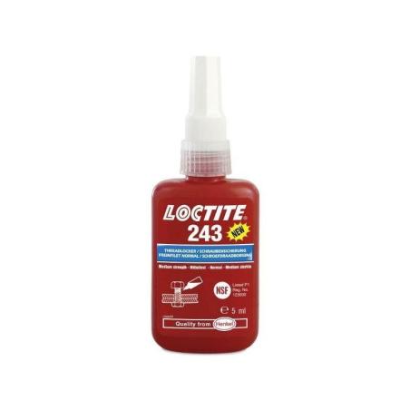 LOCTITE 1370535 : Fijador de roscas de media resistencia LOCTITE 243 botella 5ML