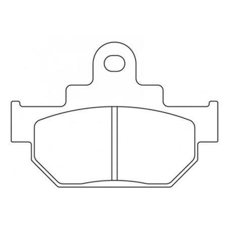 CL BRAKES 2387X59 : Juego de pastillas sinterizadas CL BRAKES 2387X59