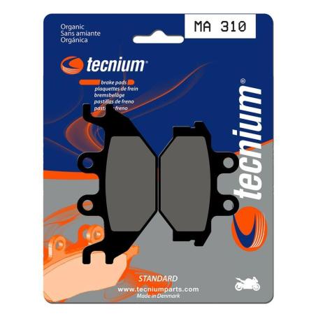 TECNIUM MA310 : Pastillas de freno Tecnium MA310 Orgánicas
