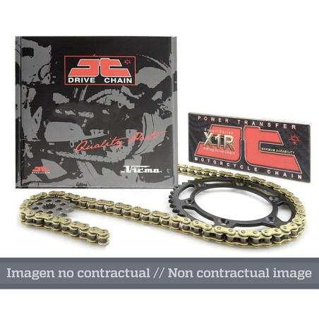 JT DRIVE CHAIN  : Kit cadena JT 520X1R (14-46-116)