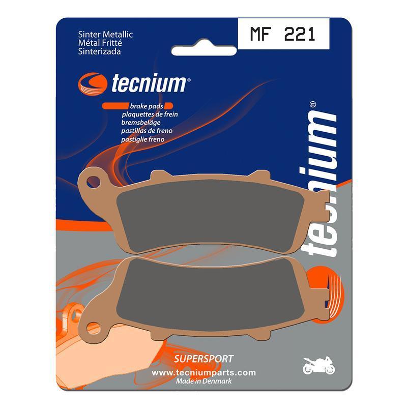 TECNIUM MF221 : Pastillas de freno Tecnium MF221 Sinterizadas