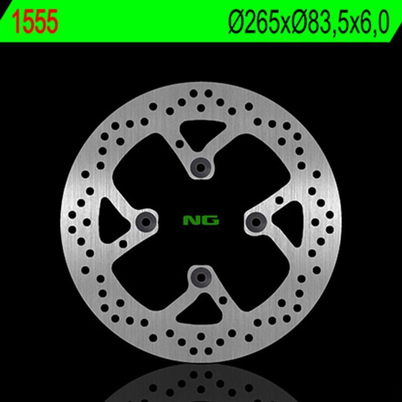 NG BRAKE DISC 1555 : Disco de freno NG BRAKES redondo fijo
