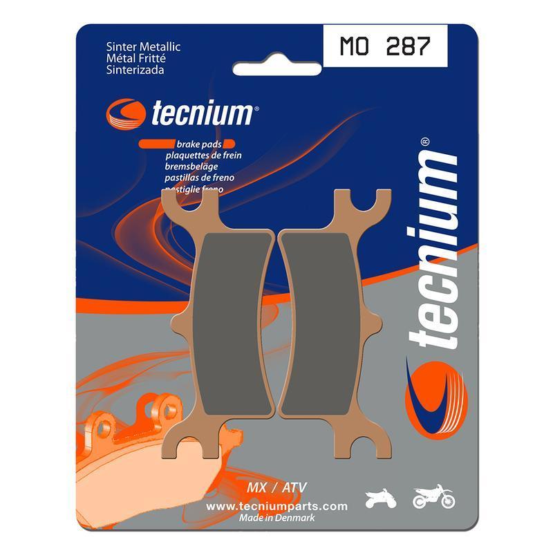 TECNIUM MO287 : Pastillas de freno Tecnium MO287 Sinterizadas