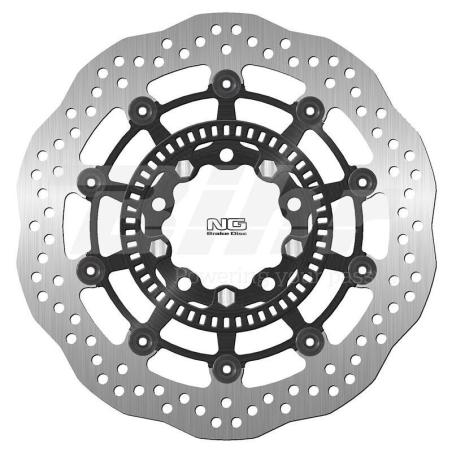 NG BRAKE DISC 1701X : Disco de freno NG BRAKES ondulado flotante