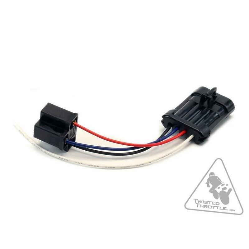 DENALI DNL.WHS.10300 : Cableado para adaptar faros Harley Davidson H4 a Denali LED