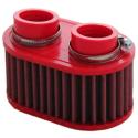 BMC FMTW47-64-76 : Filtro de aire BMC universal doble Ø47mm