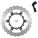 NG BRAKE DISC 1153XK05 : Kit disco de freno sobredimensionado NG BRAKES ondulado flotante