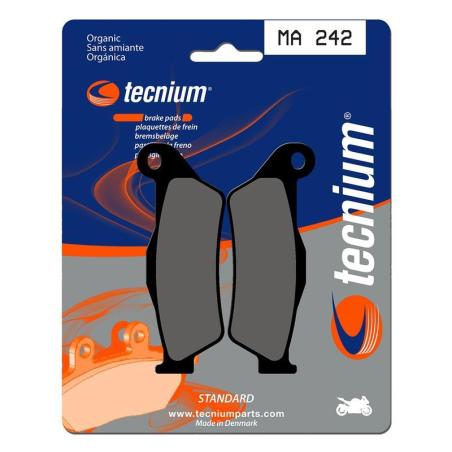 TECNIUM MA242 : Pastillas de freno Tecnium MA242 Orgánicas