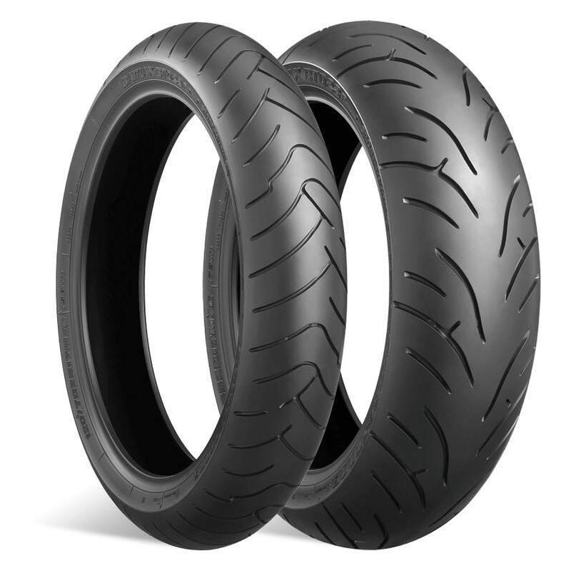 BRIDGESTONE 3439 : Neumático BRIDGESTONE BATTLAX BT-023 REAR 180/55 ZR 17 (73W) TL