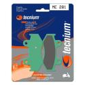 TECNIUM ME281 : Pastillas de freno Tecnium Scooter orgánicas ME281