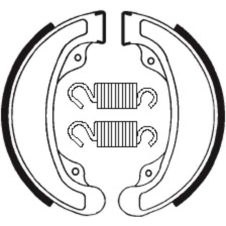 TECNIUM BA058 : Zapatas de freno Tecnium BA058