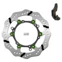 NG BRAKE DISC 1254XBHK09 : Kit disco de freno sobredimensionado NG BRAKES ondulado flotante