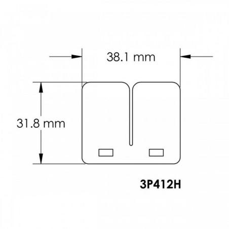 V-FORCE 3P412FG : Láminas para caja de láminas V-Force 3 V351B