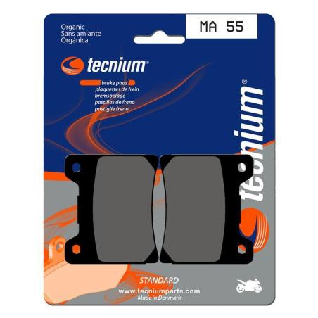 TECNIUM MA55 : Pastillas de freno Tecnium MA55 Orgánicas
