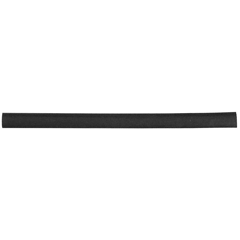BIHR A0016413 : 25 manguitos de tubo termorretráctil Ø4,8mm 10cm negro