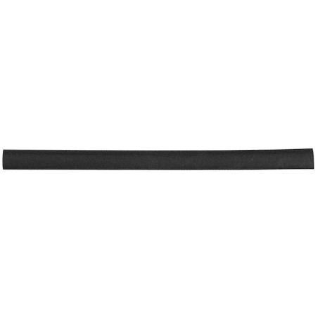 BIHR A0016413 : 25 manguitos de tubo termorretráctil Ø4,8mm 10cm negro
