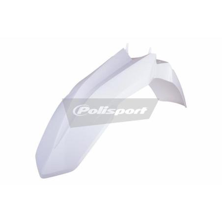 POLISPORT 8581300004 : Guardabarros delantero POLISPORT blanco  Gas Gas EC