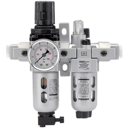 DRAPER 24326 : Filtro regulador lubricador DRAPER - 1/4''