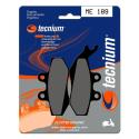 TECNIUM ME189 : Pastillas de freno Tecnium Scooter orgánicas ME189