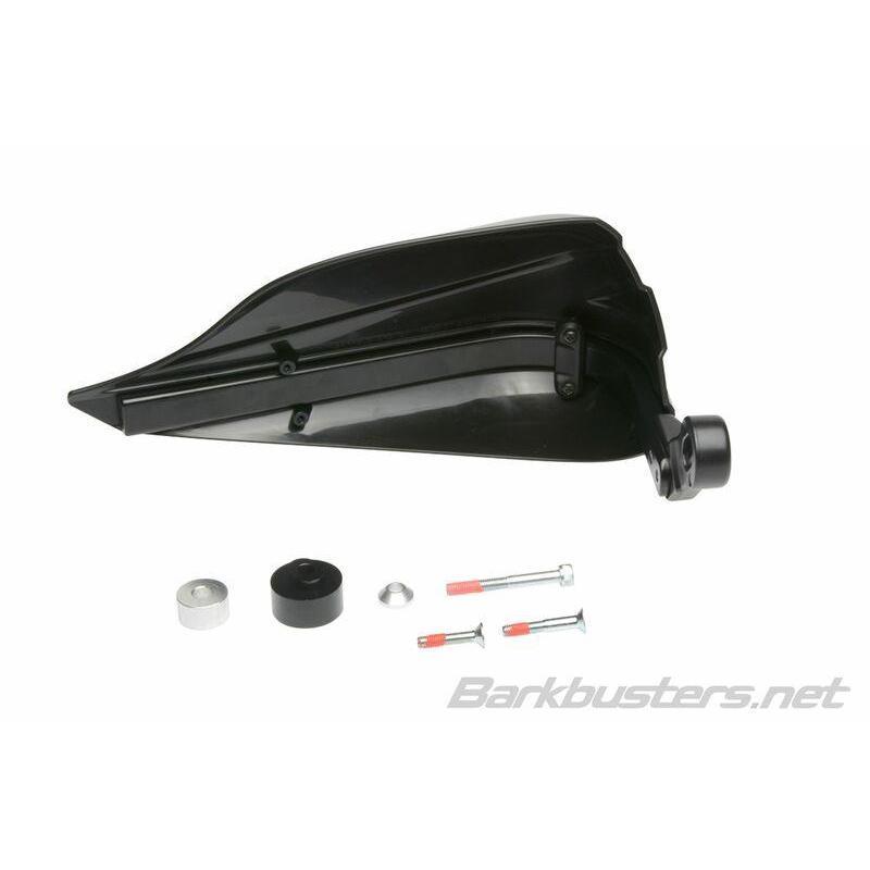 BARKBUSTERS STM-007-02-BK : Kit de paramanos Barkbusters STORM THREADED universal Color negro