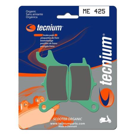 TECNIUM ME425 : Pastillas de freno Tecnium Scooter orgánicas ME425
