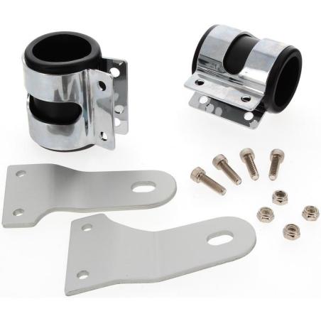 BIHR A05-00101 : Soportes de faro delantero 42MM Largo 90MM