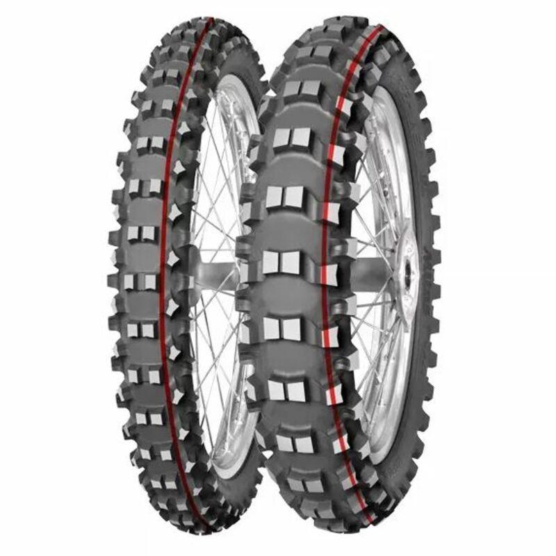 MITAS 226559 : Neumático MITAS TERRA FORCE-MX SM 120/90-18 NHS 65M TT SOFT TO MEDIUM RED YELLOW