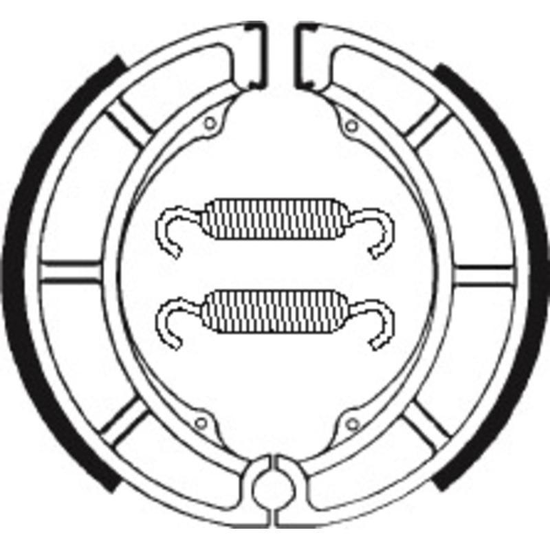 TECNIUM BA052 : Zapatas de freno Tecnium BA052