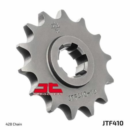 JT SPROCKETS JTF410.16 : Piñón JT SPROCKETS acero estándar 410 - Paso 428
