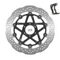 NG BRAKE DISC 1883XK36 : Kit disco de freno sobredimensionado NG BRAKES ondulado flotante