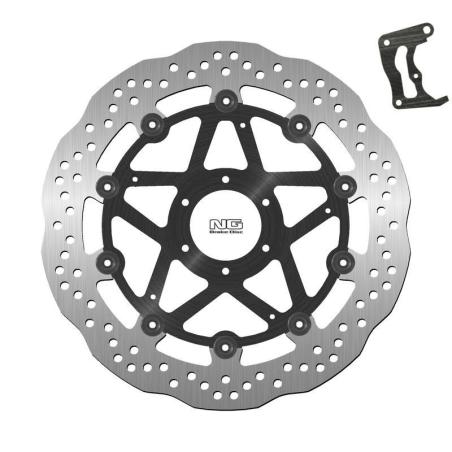 NG BRAKE DISC 1883XK36 : Kit disco de freno sobredimensionado NG BRAKES ondulado flotante