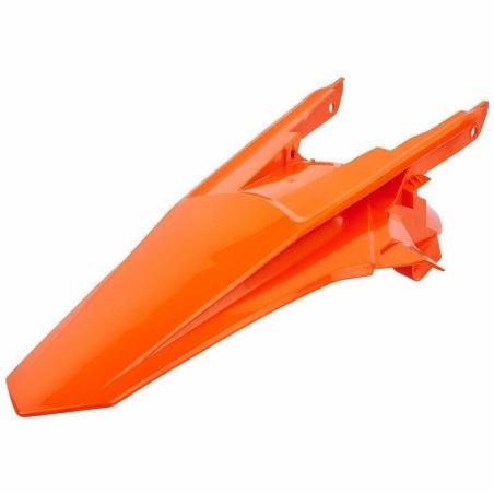 POLISPORT 8595500006 : Guardabarros trasero Polisport KTM 17-19 Naranja neón