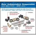 ALL BALLS 50-1170 : Kit de reparacion de triangulo ATV All Balls