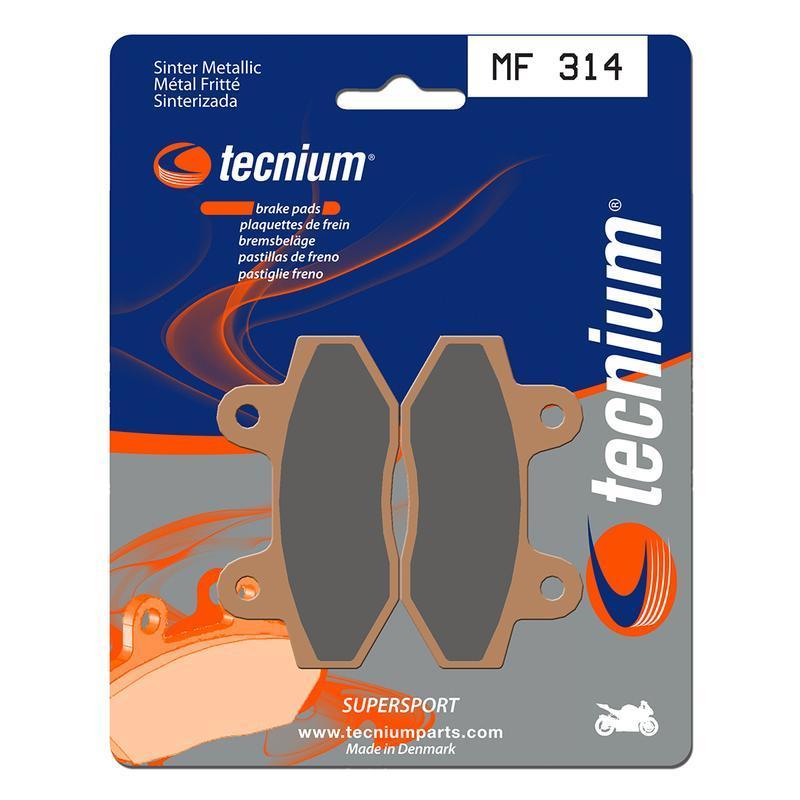 TECNIUM MF314 : Pastillas de freno Tecnium MF314 Sinterizadas