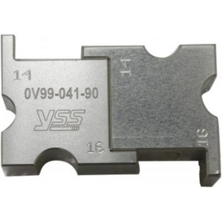 YSS 0V99-041-90 : Set mordazas YSS para pistón con eje de 14-16x25mm