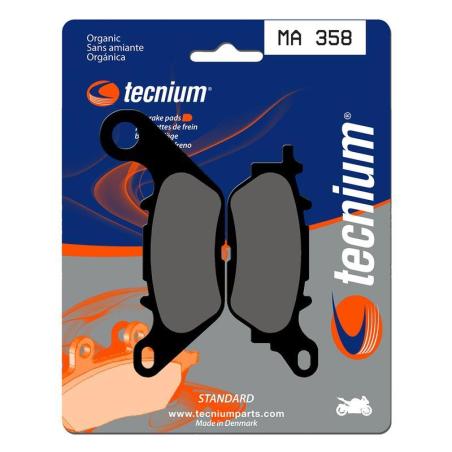 TECNIUM MA358 : Pastillas de freno Tecnium MA358 Orgánicas