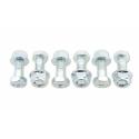 BOLT 2009-HRTR : Kit tornillos de disco de freno Bolt HONDA CR125/250/CRF250/450 para disco del / tra.